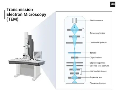 marionet mønster forsigtigt Mikroskop Elektron Transmisi: Pengertian, Bagian, Prinsip Kerja, Aplikasi,  Kelebihan, Kekurangan