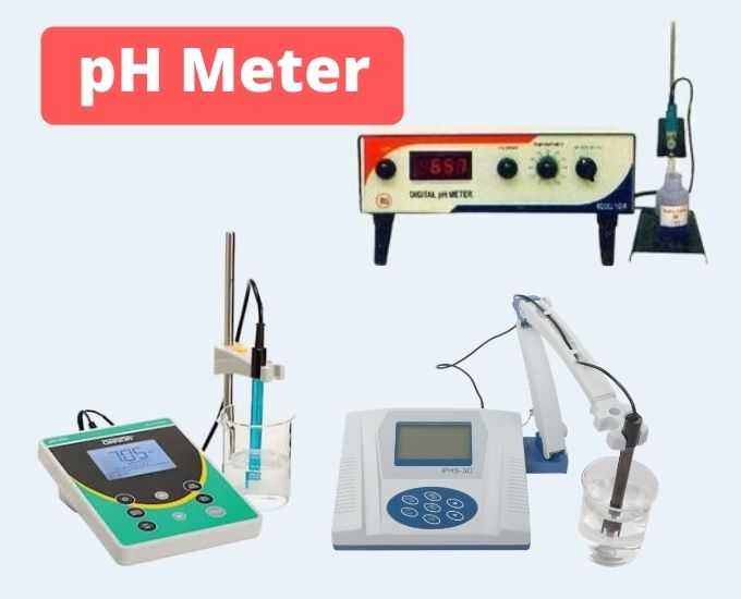  pH probes or metre 

