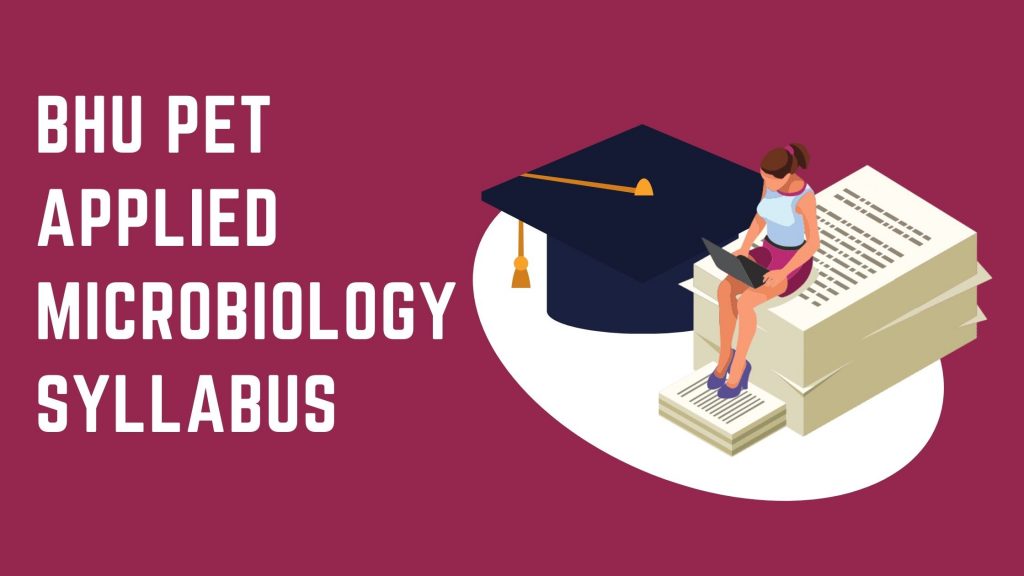 BHU PET Applied Microbiology Syllabus and Books.