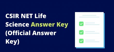 CSIR NET Life Science Answer Key download (Official Answer Key)