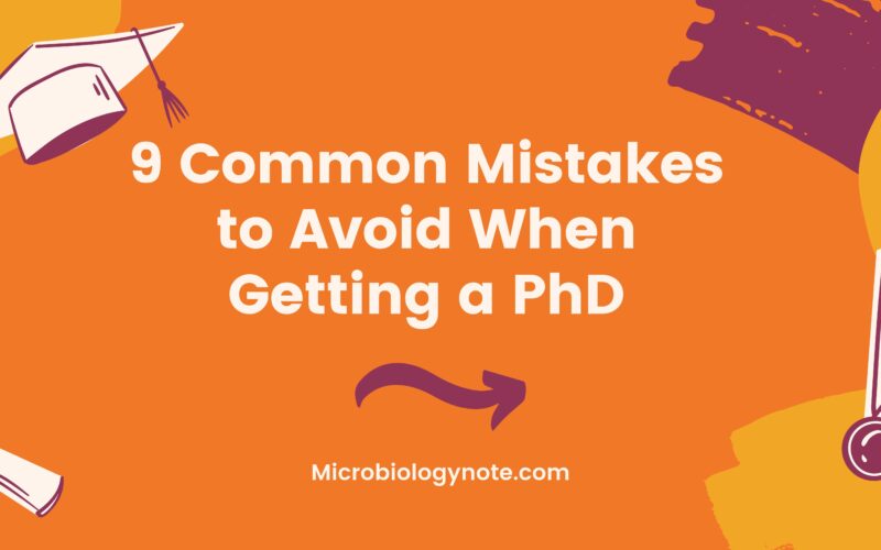 9 Common Mistakes to Avoid When Getting a PhD