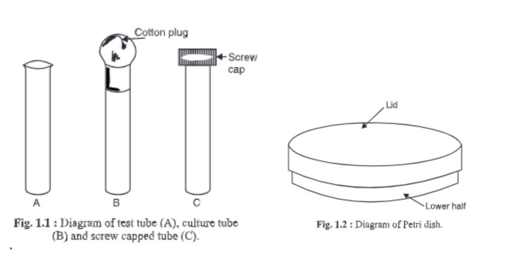  Test tube, culture tube and screw-capped tubes