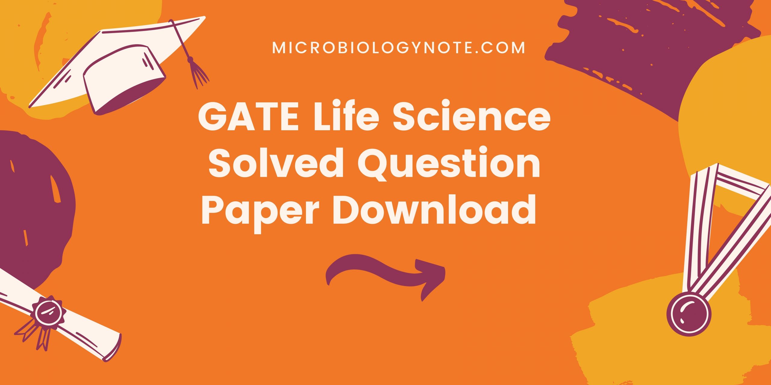 GATE Life Science Solved Question Paper Download 2021-2007