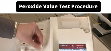 Peroxide Value Test Procedure