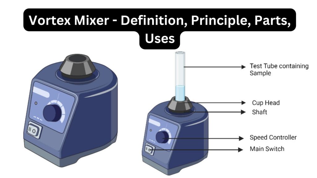 Vortex Mixer - Definition, Principle, Parts, Uses