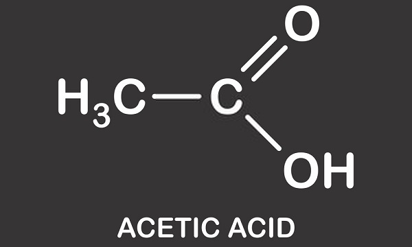 Structure of Acetic acid