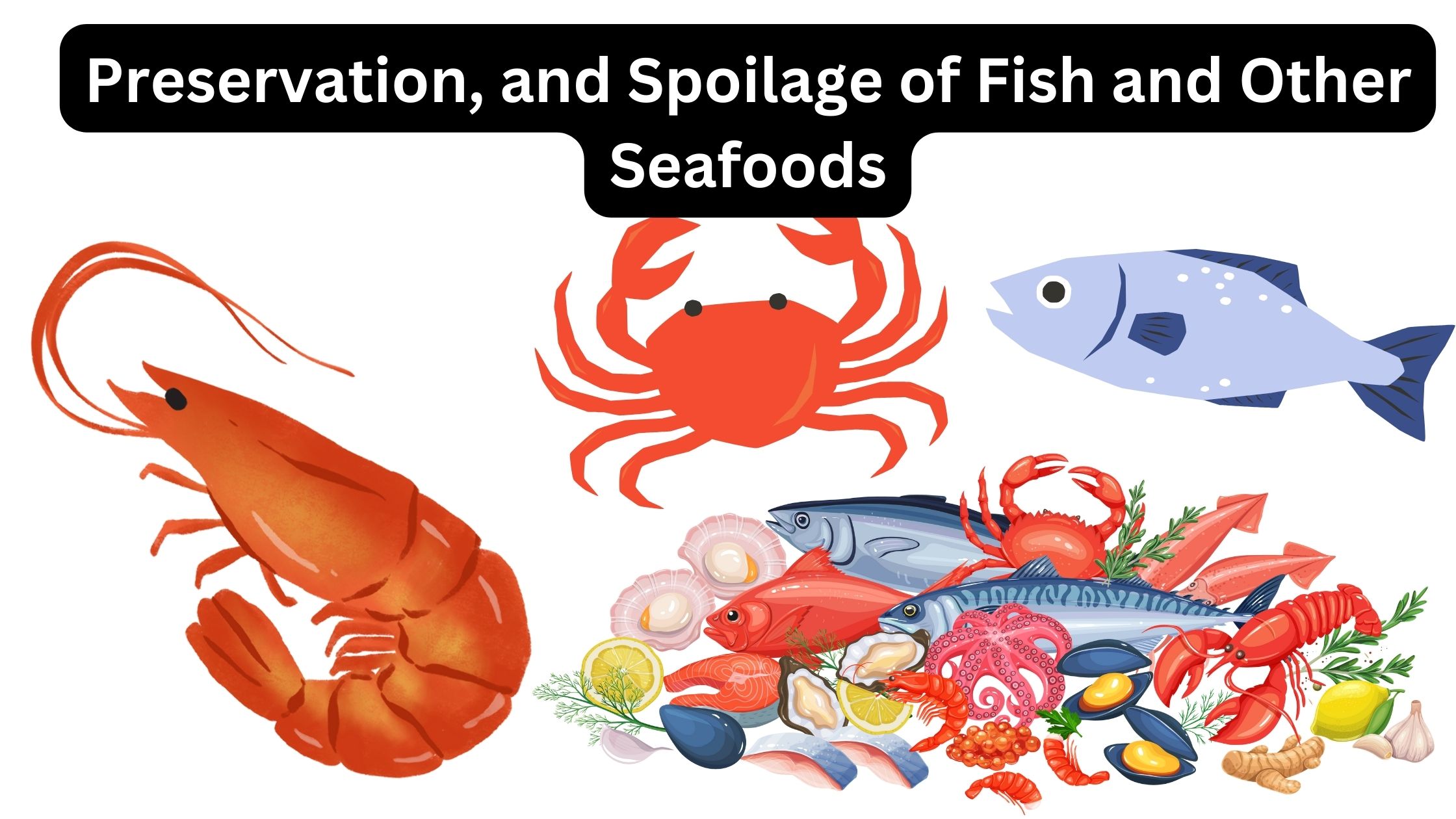 Preservation, and Spoilage of Fish and Other Seafoods