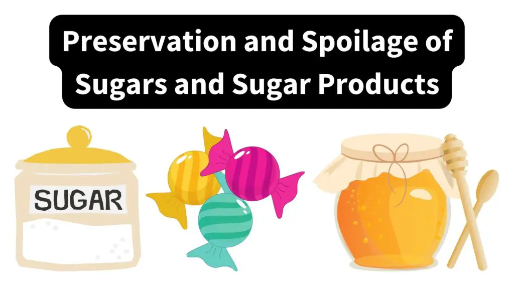 Preservation and Spoilage of Sugars and Sugar Products