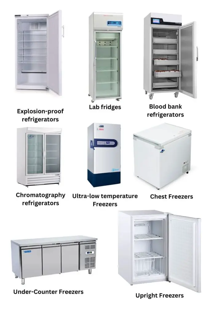 Types of Laboratory Refrigerators