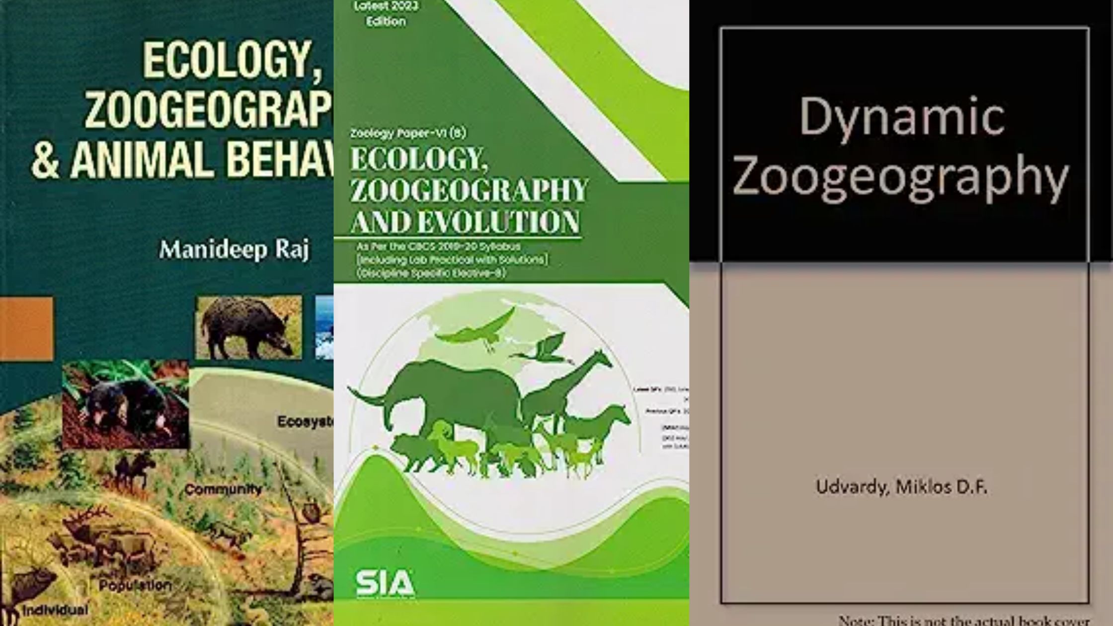 16 Best Books for Zoogeography