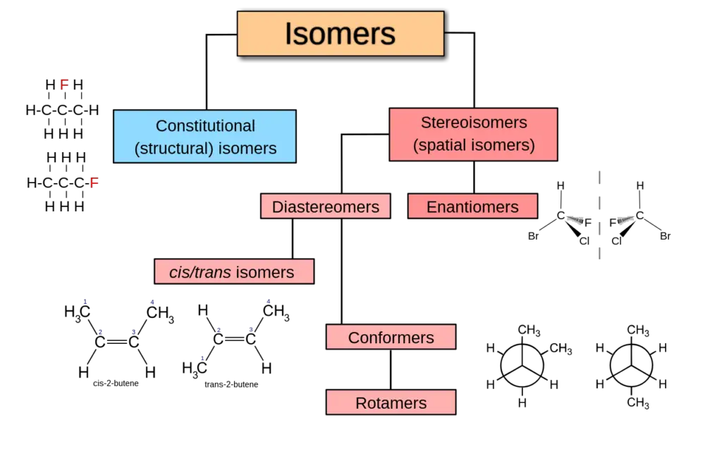 Different Types of Isomerism
